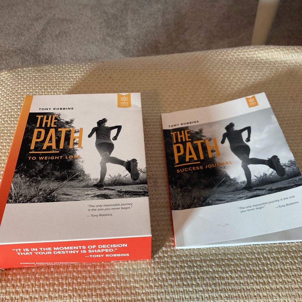 'The Path' Book Set - Orange and White